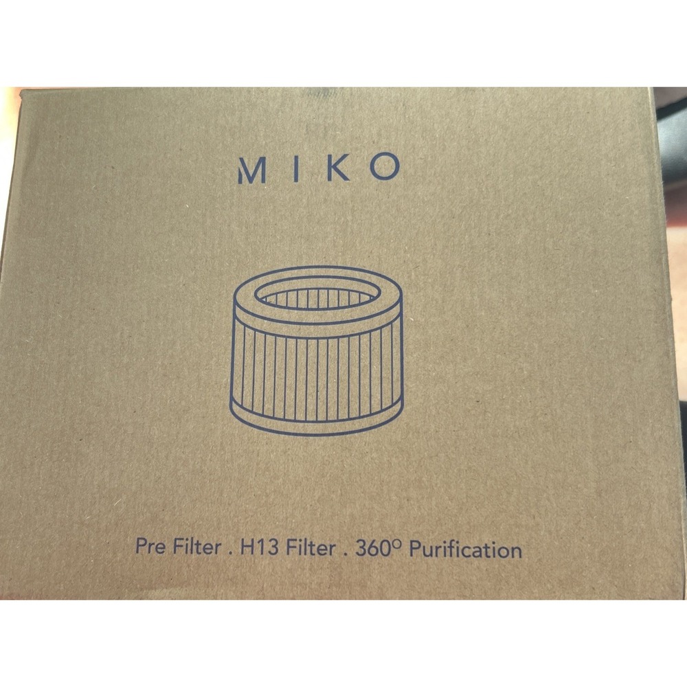 Miko Ibuki Air Purifier Replacement Filter with 3-Layer True HEPA Filtration
